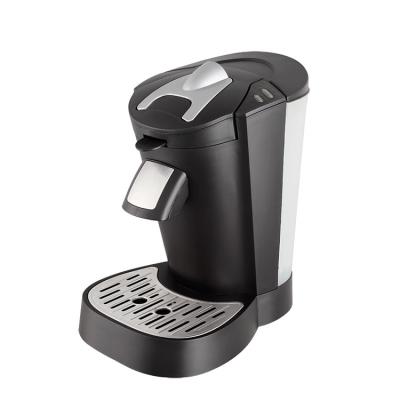 China 1cup 2cup function Italy pump 2.5 bar single serve 1~2 cup function coffee pod maker easy cleaning soft coffee pod making machine for sale