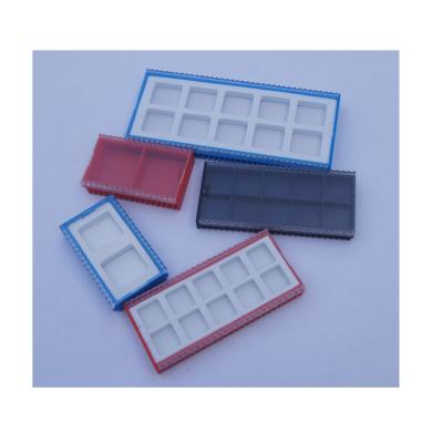 China Plastic CNC Tool Storage CNC Carbide Cutting Tools Inserts Grid Packing Box for sale