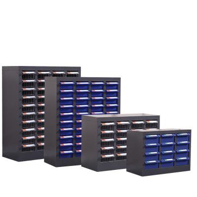 China Garage Shop Tools 10/12/48/75/100 Drawers Electronic Component Storage Tool Cabinet for sale