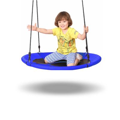 China Height 140-180cm Outdoor Round Swing In Swing Traditional Adjustable Baby Saucer Mat for sale