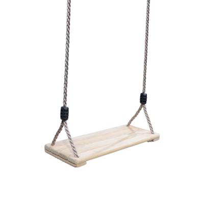 China Restock Modern Durable Outdoor Classic Wooden Tree Swing Seat for sale