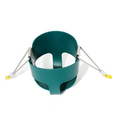 China Eva Outdoor Play Bucket Full Rubber Swing Seat For Toddlers for sale