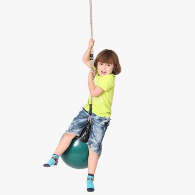 China Traditional Colorful Nylon Rope Beacon Ball Swing For Kids for sale