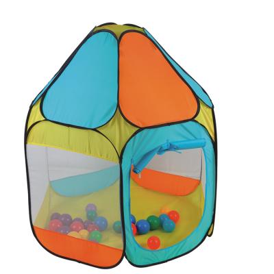 China Soft Toy Pop Kids Tent Playhouse Kid's Play Tent With Balls for sale