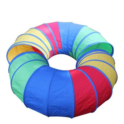 China Sports Toy Kids Play Indoor Funny Toy Tent Foldable Tunnel 180cm for sale