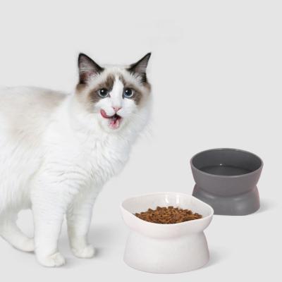 China Viable Hot Selling Pet Food Cervical Feeder Tilt Pad Dog Bowl Drinking Bowl for sale