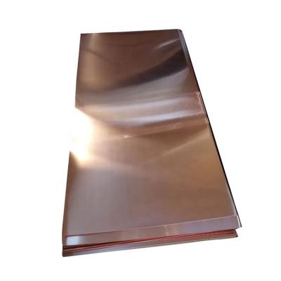 China Industry and Heater Exchanger Pure Copper Sheet 2mm 3mm 4mm 6mm 8mm C11000 4ft x 8 ft for sale