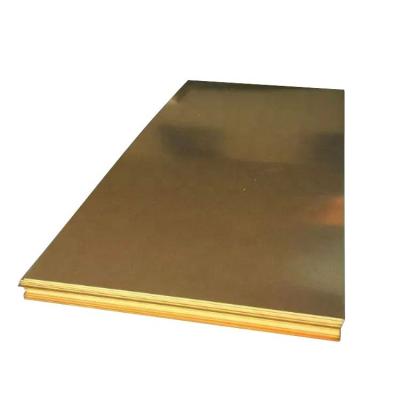 China 10mm-2500mm Width H60 H62 H65 Brass Sheet Copper Nickel Plate Per Kg Customized 2mm 3mm for sale