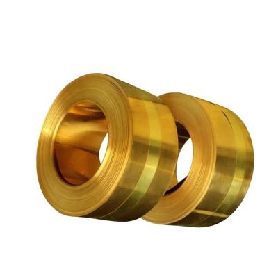 China Non Alloy 0.5mm CuZn30 H70 C2600 Brass Strip / Brass Tape / Brass Sheet Coil For Products for sale