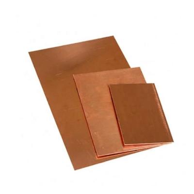 China Chemical Composition Cu Min 99.5% T2 Copper Plate Foil 3mm for Industrial Applications for sale