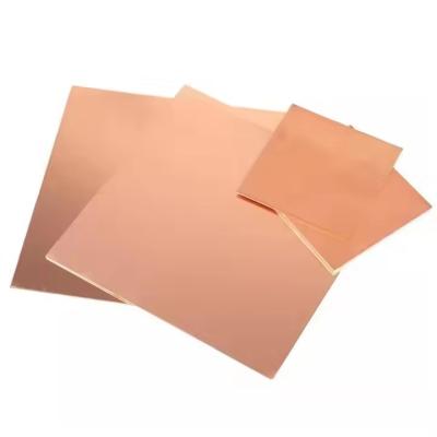 China C11000 C26800 C33000 C71500 Brass Mill Red Copper Sheet 0.2mm 1mm All Sizes Brushed Brass Copper Plate for sale