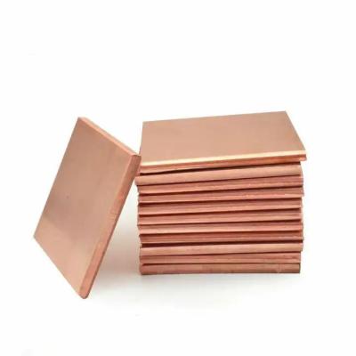 China 0.5mm-4mm ASTM T2 H65 H62 C1100 C1220 C2400 C2600 C2600 C3712 Copper Sheet or Brass Copper Plate for sale