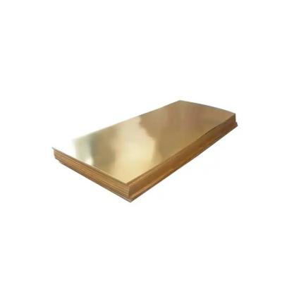 China Electrolytic Cold Hot Rolled Copper Alloy Plate Cathodes 99.99% H63 H65 H68 Tp1 Tp2 Tu2 Tu1 C2800 for sale