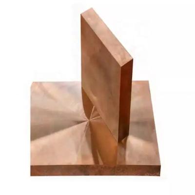 China Forged Copper Plate for High Stability Roof Curtain Wall Building Hot Rolled Technique for sale