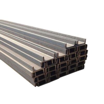 China Galvanized C Structure Steel Channel for High Strength and Customized Punching Services for sale