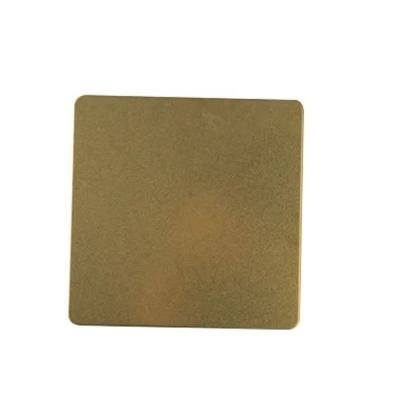 Chine 321 SS Plaque d'or Finition de surface en acier inoxydable Finition miroir Titane couleur dorée revêtue à vendre