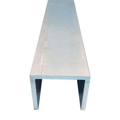 China 0.3mm-150mm Thickness Aluminum Profile Alloy U Shape Channel 20x20x2 for sale