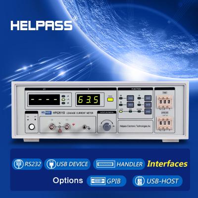 China Changzhou Manufacturer Electrolytic Capacitor Leakage Tester Current Meter HPS2611D for sale