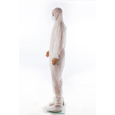 China Hospital Manufacturer Wholesale Whole Body Protective Anti-Static Protective Coverall For Public Place for sale