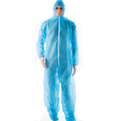 China Disposable Waterproof Hospital Coverall Suit Industrial Medical Safety Coveralls for sale