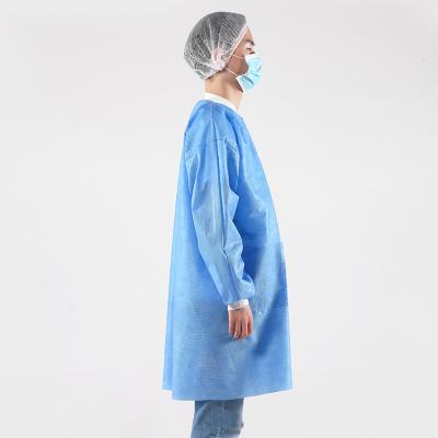 China Hospital PP Nonwoven Lab Coat Elastic Cuff, XXL for sale