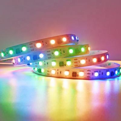 China Garden Led Strip Flashing Decorative Outdoor Strip SMD5050 RGBW Led Rope Flashing Strip Lighting for sale