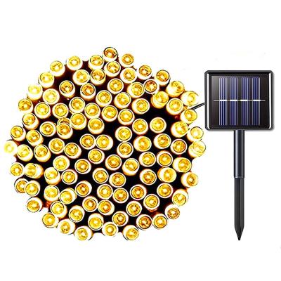 China Wholesale Outdoor Waterproof 200LED 8 Modes Solar Garden String Lights For Gardens Party Christmas Tree for sale