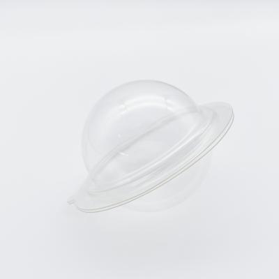 China Wholesale High Quality Clear Recyclable Bath Bomb Clamshell Blister Packing for sale