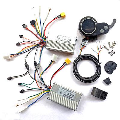 China 48v 25ah Dual Controller 48V 25AH Dual Motor Motor (A+B) Controller With Hall + Display Brushless Motor Controller Electric Scooter E-bike for sale