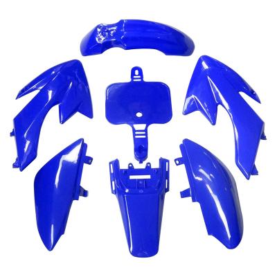 China Plastic Sticker Color CRF50 Blue Shock Absorber Cover STICKERS Kits For Honda CRF50 CRF50F STYLE Pit Dirt Bike for sale