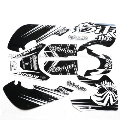 China 3M Graphic KLX110 Sticker Decals for Kawasaki KLX110 and KX65 MOTO Dirt Pit Bike Parts for sale