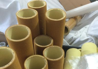 China Brown Industrial High Temp Felt Roll High Abrasion PBO With Resin for sale