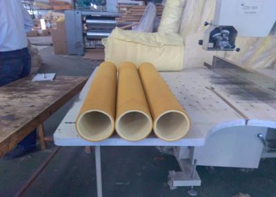 China Yellow 600 Degree High Temp Felt PBO Kevlar 5mm Used Inital Table for sale