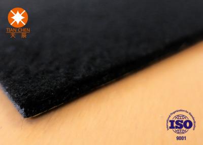 China Self Adhesive Roof High Temp Felt with Black Needle Punched Nonwoven Backing for sale