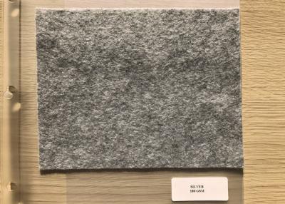 Chine Tissu non-tissé gris de feutre d'assise pour le tapis avec le point antidérapage enduit à vendre