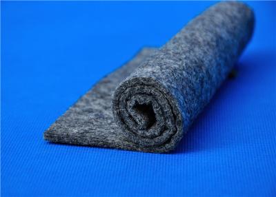 China Dark/Light Grey Non Woven Polyester Felt Industrial Felt By The Yard 4mm Thick for sale