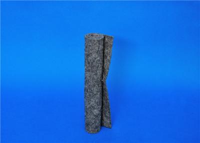 China Industrial Non Woven Recycled Felt Fabric Needle punched in Grey for sale