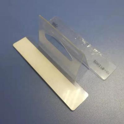 China OEM Waterproof Custom Precise Die Cutting Adhesive Plastic PET Hang Tag for sale