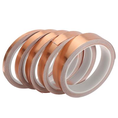 China 3M Heat Resistant Double Coated Conductive Adhesive Copper Foil Shielding Tape for sale