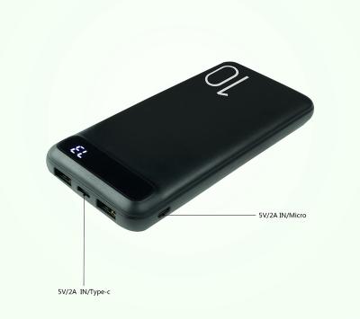 China Hot Selling LED Display Power 10000mAh Portable Magnetic Wireless Bank For Slim Power Bank for sale