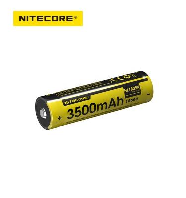 China Machine- NITECORE 1 Year Warranty NL1835R Micro USB Rechargeable Li-ion Battery 3.6v 3500mAh 5A Free Current For Flashlight for sale