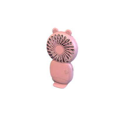 China Household cartoon light weight and multifunctional mini table fan electric handheld usb for sale