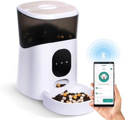 China Wholesale Auto App Control Auto Pet Driver Wifi Smart Voice Recorder 5L 10s Smart Tuya Food Dispenser for Dog and Cat for sale