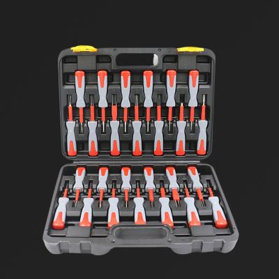 China Hot Sale 26pcs Car Terminal Remover and Ejector Tool Kit Harness Steel Plug Special Tool Opening Tool Terminal Stripper for sale