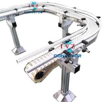 China IVZ Oil Heavy Duty Flexible Chain Conveyor Plant for sale