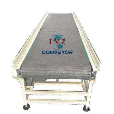 China Food / Beverage / Bags / Boxes / Easy Cleaing Modular Belt Conveyor Cardboard Conveyor for sale