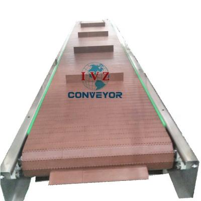 China Food / Beverage / Bags / Boxes / Easy Cleaing Modular Belt Conveyor For Cardboard for sale