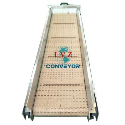 China Food / Beverage / Bags / Boxes / Easy Cleaing Belt Conveyor Small Small Modular Conveyor for sale