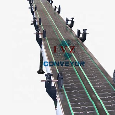 China Oil Resistant Stainless Steel Table Top Chain Conveyor Manufacturer For Cooling Foods Conveyor for sale