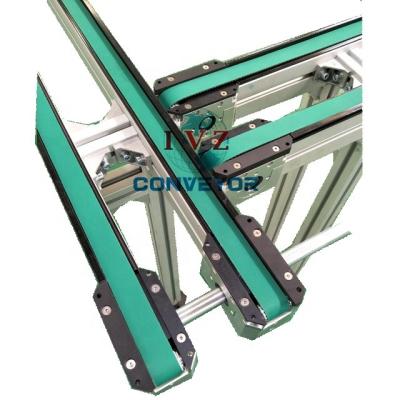 China Food/Beverage/Bags/Boxes/Easy Cleaing IVZ Assembly Line Belt Conveyor Production Line Chain Conveyor for sale